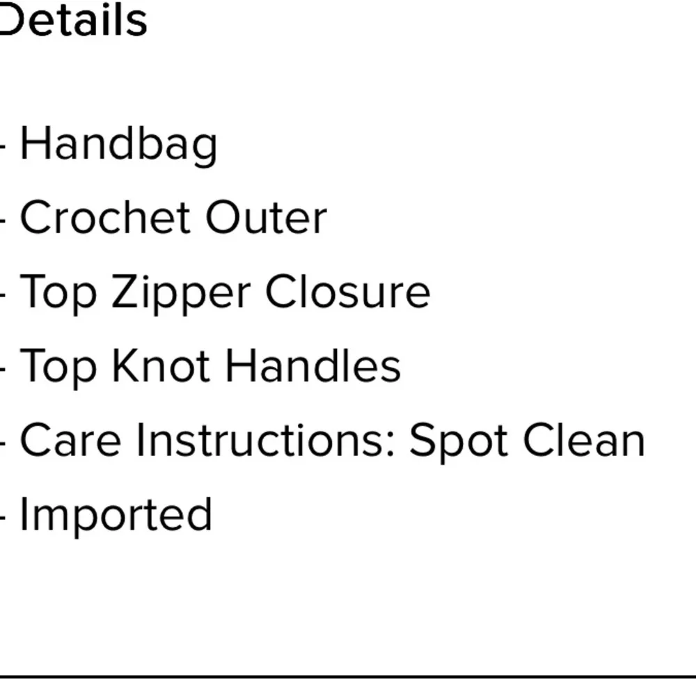 Francesca's Collections Hobo Bag Crochet Design